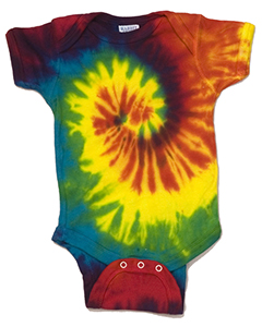 Tie-Dye Infant Creeper. CD5100