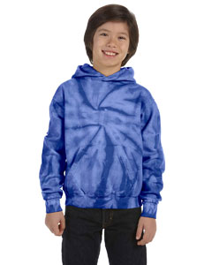 Tie-Dye Youth 8.5 oz. Tie-Dyed Pullover Hooded Sweatshirt. CD877Y