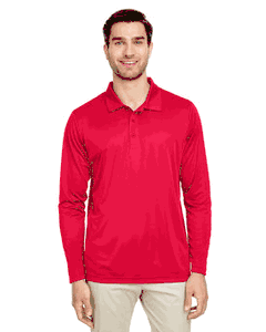 TT51L Team 365 Men's Zone Performance Long Sleeve Polo
