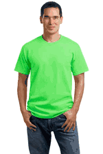 $2.95 "VALUE TEES COLORS" 5.4 oz 100% Cotton T-Shirt (S-6XL)(White FROM $2.45)