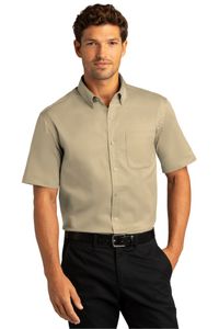 W809 Port Authority® Short Sleeve SuperPro React Twill Shirt