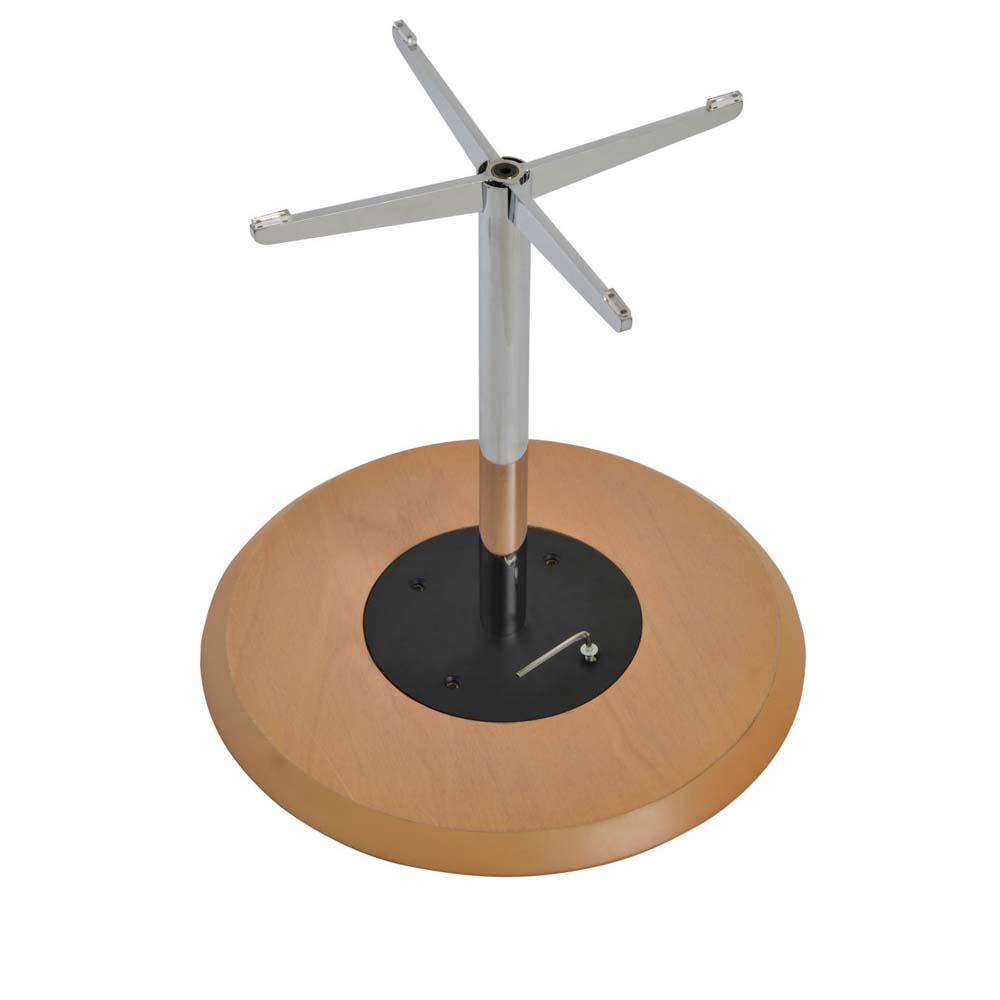 40" Walnut Veneer Finish Wood Round Table Top Modern In Designs