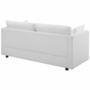 Activate Upholstered Fabric Sofa in White