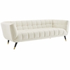Adept Upholstered Velvet Sofa