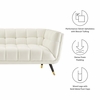 Adept Upholstered Velvet Sofa