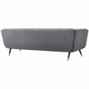 Adept Upholstered Velvet Sofa