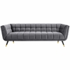 Adept Upholstered Velvet Sofa