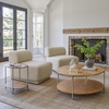Adna Coffee Table in Brown
