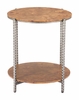 Adna Side Table in Brown