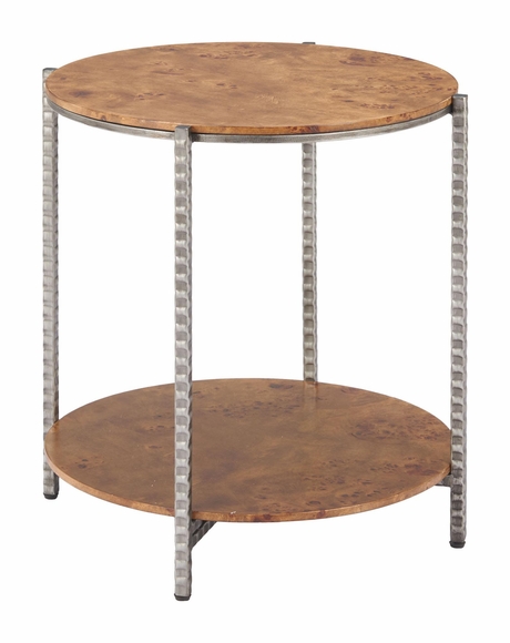 Adna Side Table in Brown