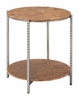 Adna Side Table in Brown