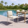 Aite Dining Chair Set of 2 in Beige
