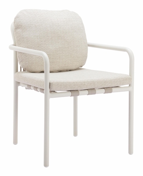 Aite Dining Chair Set of 2 in Beige