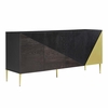 Alchemist Storage Cabinet Sideboard in Black Gold