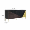 Alchemist Storage Cabinet Sideboard in Black Gold
