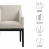 Alton Fabric Upholstered Dining Armchair