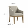 Alton Fabric Upholstered Dining Armchair