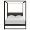 Alva King Wood Canopy Platform Bed