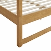 Alva King Wood Canopy Platform Bed
