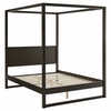 Alva Queen Wood Canopy Platform Bed