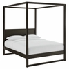 Alva Queen Wood Canopy Platform Bed