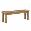 Alvia 58" Oak Wood Bench