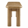 Alvia 58" Oak Wood Bench
