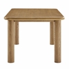 Alvia 72" Rectangular Oak Wood Dining Table