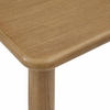 Alvia 72" Rectangular Oak Wood Dining Table