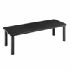 Alvia 86"-105" Extendable Rectangular Oak Wood Dining Table