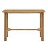 Alvia Rectangular 60" Oak Wood Bar Table