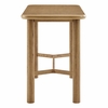 Alvia Rectangular 60" Oak Wood Bar Table