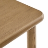 Alvia Rectangular 60" Oak Wood Bar Table