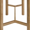 Alvia Rectangular 60" Oak Wood Bar Table