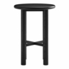 Alvia Round 30" Oak Wood Bar Table