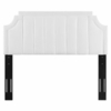 Alyona Channel Tufted Performance Velvet King/California in White