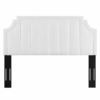 Alyona Channel Tufted Performance Velvet King/California in White