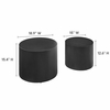 Amani Round Nesting Coffee Tables Set of 2