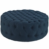 Amour Fabric Ottoman