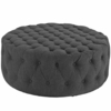 Amour Fabric Ottoman