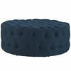 Amour Fabric Ottoman