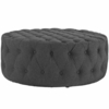 Amour Fabric Ottoman