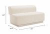 Anese Loveseat in Multigrain Beige