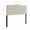 Annabel King Fabric Headboard in Ivory
