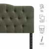 Annabel Premium Linen Blend King Headboard