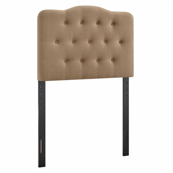 Annabel Premium Linen Blend Twin Headboard