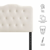 Annabel Stain-Resistant Performance Velvet Twin Headboard