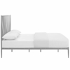 Annika Queen Platform Bed in Gray