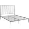 Annika Queen Platform Bed in Gray