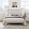 Annika Queen Platform Bed in Gray
